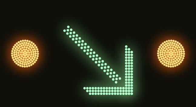 LED交通誘導(dǎo)屏 LED交通誘導(dǎo)屏